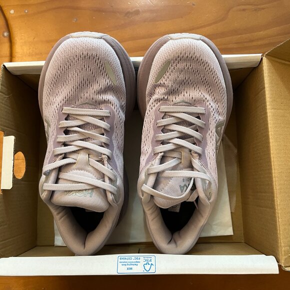 Hoka One One Women's Purple and Grey Trainers - Picture 2 of 8